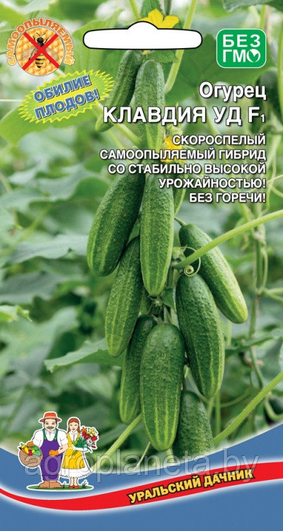 Огурец КЛАВДИЯ УД F1, 10 шт