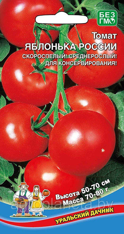 Томат ЯБЛОНЬКА РОССИИ, 20 шт.