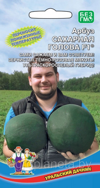 Арбуз САХАРНАЯ ГОЛОВА® F1, 10шт.