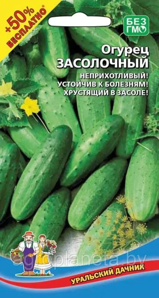 Семена Огурец Засолочный 10шт+5шт.