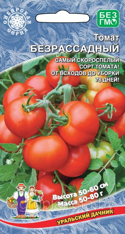 Томат БЕЗРАССАДНЫЙ, 20 шт